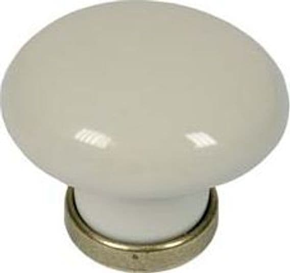 Pomoli Tondi in Porcellana MOD.P04,01 Avorio Ø 31 mm MMX26H 5 Pezzi – Metalstyle