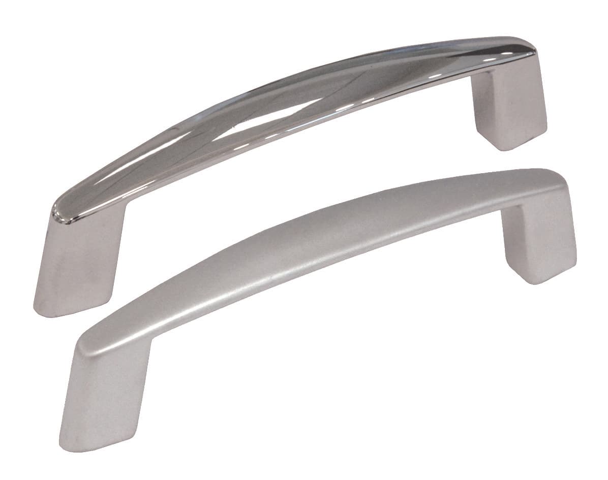 Maniglie per Mobili Fisse MOD.UN17 18 in Zama Interfori 96 mm Cod 347143 - 2