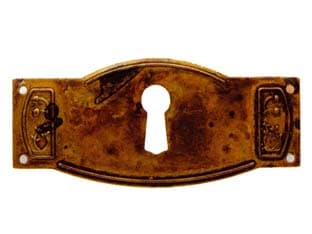 Bocchette per Mobili Sagomate MOD.30698 in Ottone Anticato 60 5 Pezzi - 2