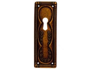Bocchette per Mobili Rettang. Verticali MOD.30705 in Zama Anticata 10 Pezzi - 2