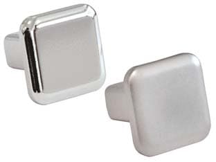 Pomoli per Mobili MOD.GN04 in Zama Ø 20 mm Cromo Opaco Metalstyle 5 Pezzi - 2
