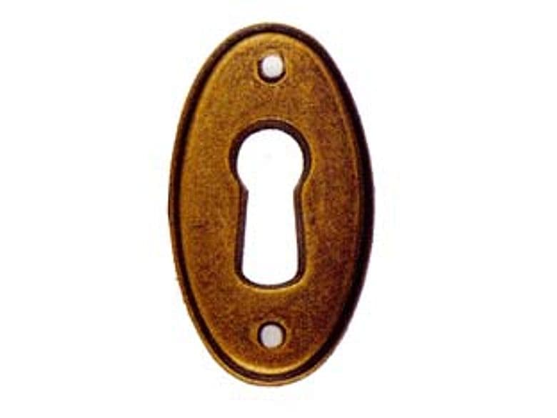 Bocchette per Mobili Ovali MOD.30625 in Ottone Anticato 22 MMX38H 10 Pezzi - 2