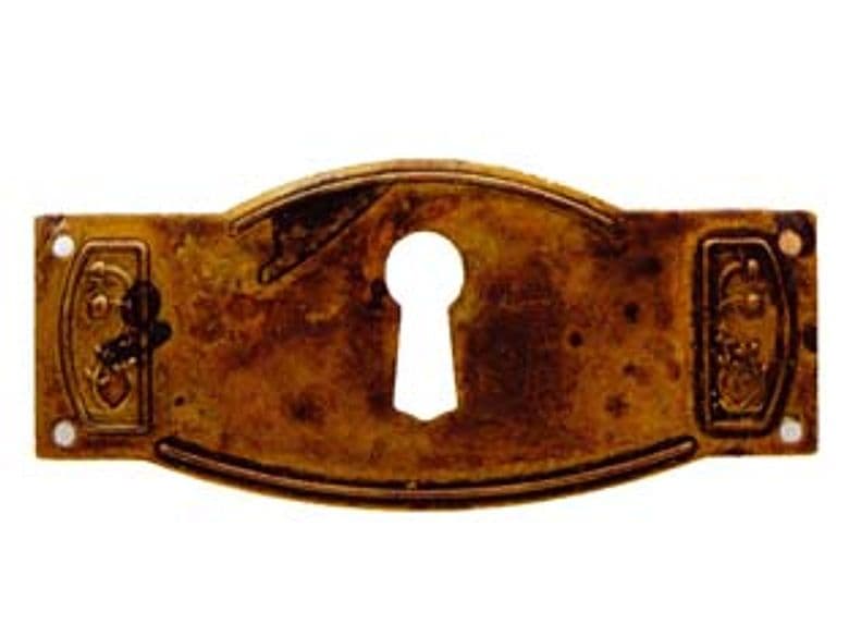 Bocchette per Mobili Sagomate MOD.30698 in Ottone Anticato 80 10 Pezzi - 2