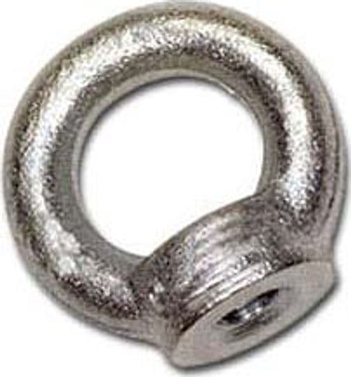 Golfare Femmina in Acciaio Zincato Ø 10 mm Ø Interno 25 mm Quality 20 Pezzi - 2