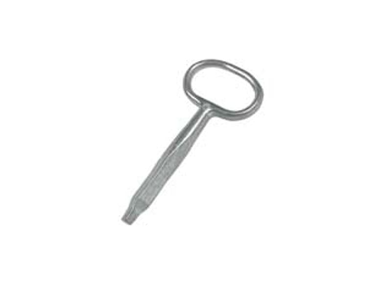 Chiave in Zama per Chiusura a Tavellino ART.023A 126 MMX27 Ibfm 20 Pezzi - 2