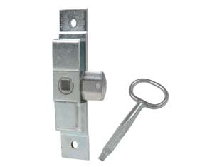 Chiusura a Tavellino in Acciaio Zincato ART.023G 126 MMX27 Ibfm 4 Pezzi - 2