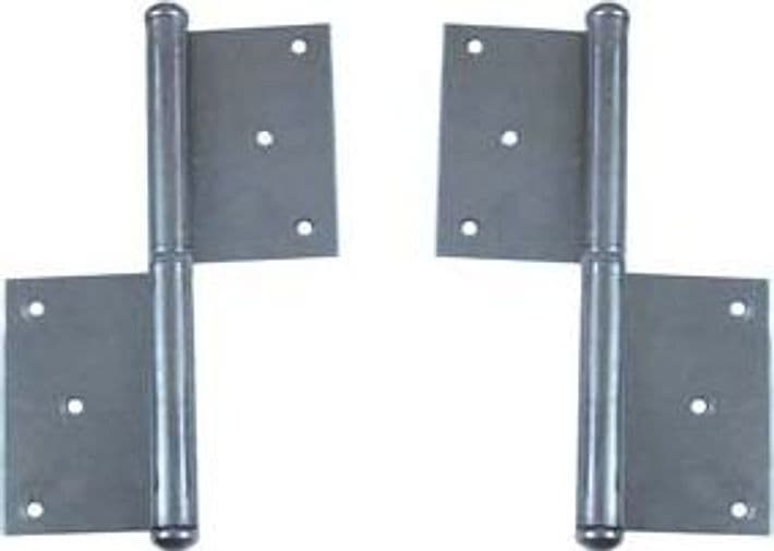 Cerniere in Grossezza in Ferro Lucido 140 MMX92 Sx 12 Pezzi - 2