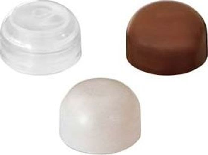 Fermaporta Adesivo a Birillo Ø 28 mm MMX18 Bianco 100 Pezzi - 2