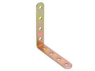 Lastrina ad Angolo a 90 ° Forata Pesante ART.768 50 MMX50X20 25 Pezzi - 2