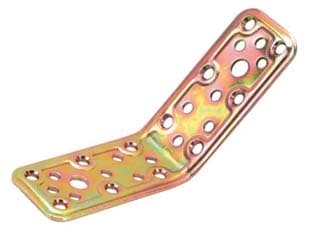 Piastra di Giunzione Pesante ad Angolo 135 ° Larghezza 40 mm 25 Pezzi - 2