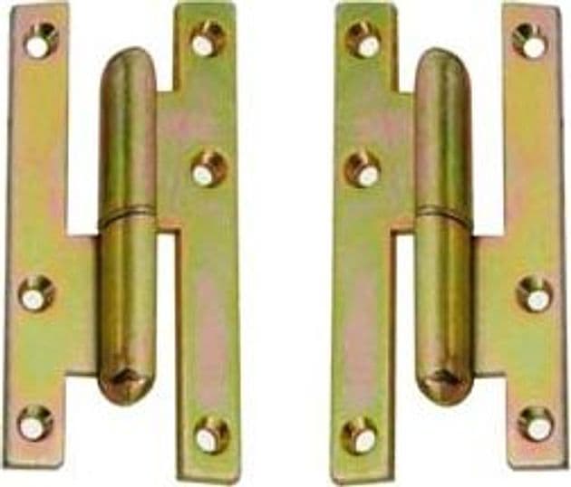 Cerniere Paumelles in Acciaio Tropicalizzato 80 MMX40X2,5 Dx 12 Pezzi - 2