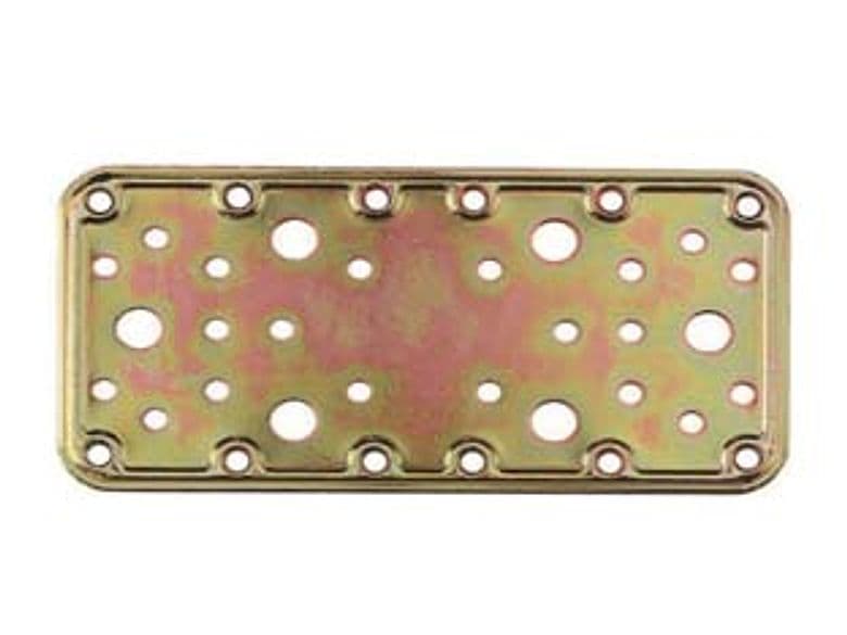 Piastra di Giunzione Pesante Dritta Larghezza 90 mm ART.774 180 20 Pezzi – Aldeghi