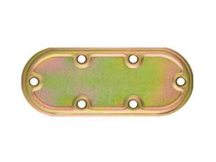 Piastra di Giunzione Pesante Dritta Arrotondata ART.970 80 MMX50 50 Pezzi - 2