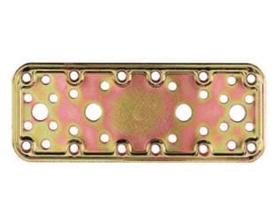 Piastra di Giunzione Pesante Dritta Larghezza 65 mm ART.772 180 25 Pezzi - 2