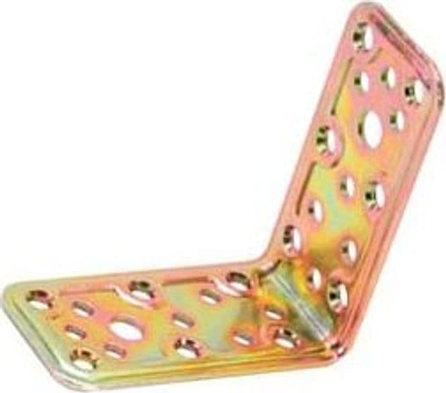 Piastra di Giunzione Pesante ad Angolo Larghezza 40 mm ART.746 100 25 Pezzi – Aldeghi
