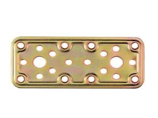 Piastra di Giunzione Pesante Dritta Larghezza 50 mm ART.770 200 25 Pezzi - 2