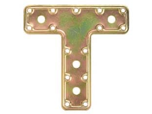 Piastra di Giunzione Pesante a T ART.751 160 MMX115X45 Spessore 2,2 5 Pezzi - 2
