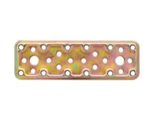 Piastra di Giunzione Dritta Larghezza 40 mm ART.745 160 MMX40 25 Pezzi - 2