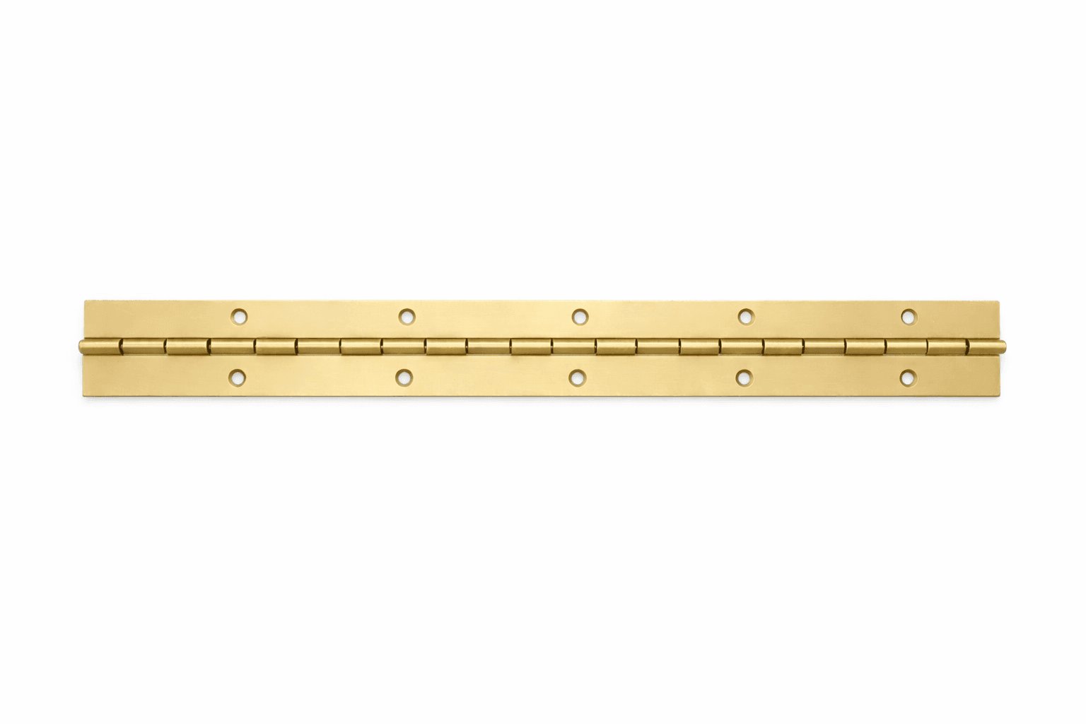 Cerniere a Metraggio da 2 m 40 MMX0,7 Ferro Ottonato - 2