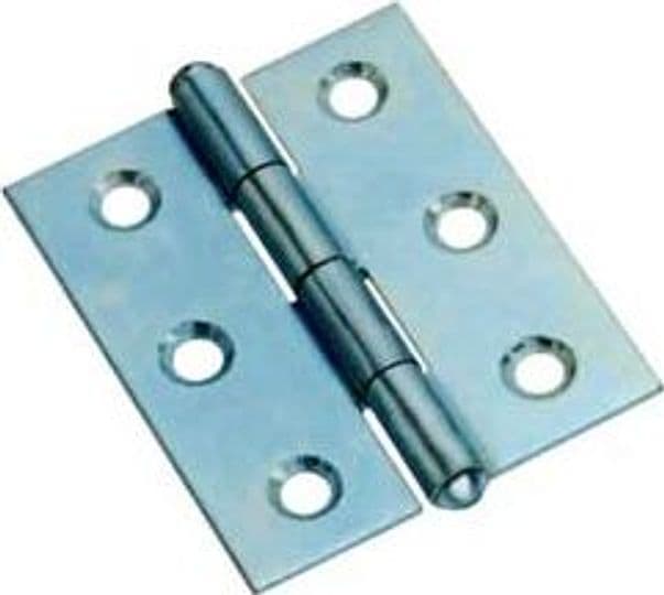 Cerniere Mezze Larghe Pesanti con Perno Fisso ART.838 50 MMX40X1,4 24 Pezzi - 2