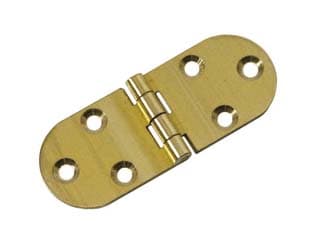 Cerniera Ottone a Biscotto Senza Fermo 30 MMX80 6 Pezzi - 2