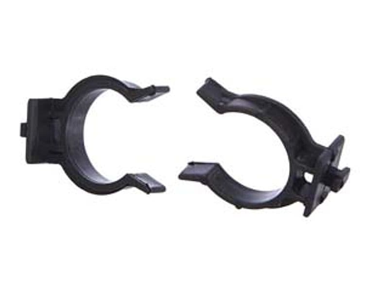 Ganci per Zoccolo Cucina in Plastica Nera Ø 28 mm 200 Pezzi - 2