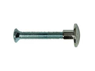 Nottolino Ottone Nichelato con Vite Ø 4 mm MMX30 100 Pezzi - 2