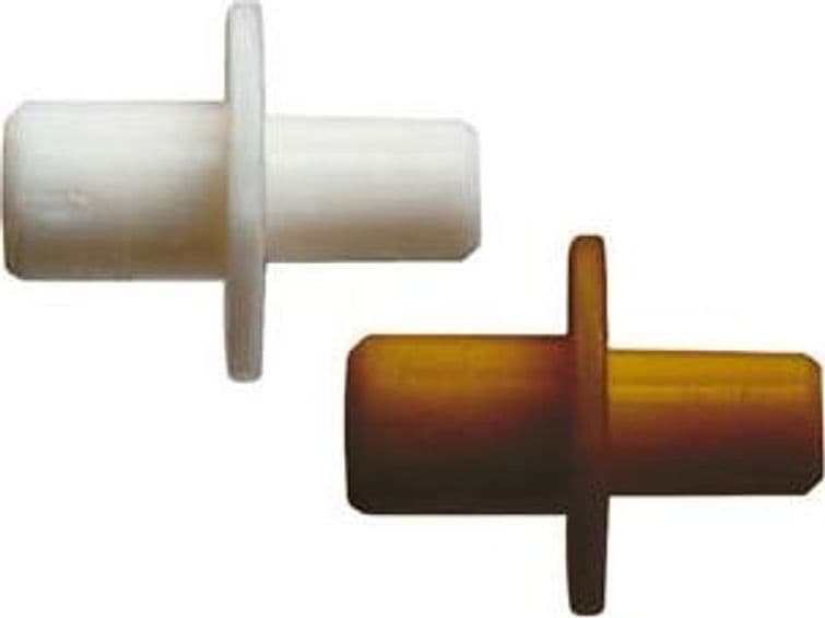 Mensolina in Plastica Ø 5 mm 6 Marrone 2000 Pezzi