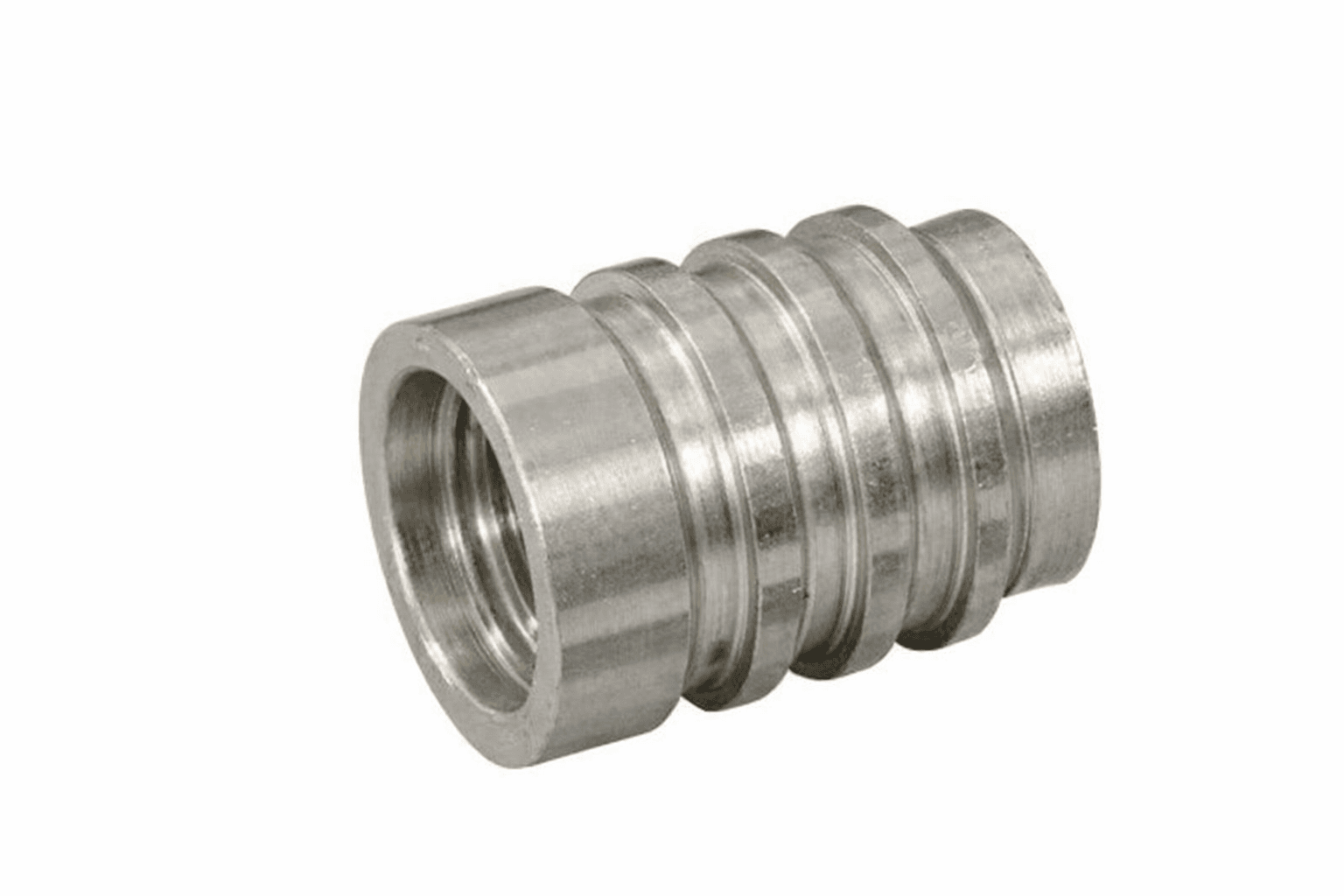 Bussolette Filettate Ø 7 mm MMX9 con Filetto Ø 5 mm Ma in Ottone Cod 84000 - 2