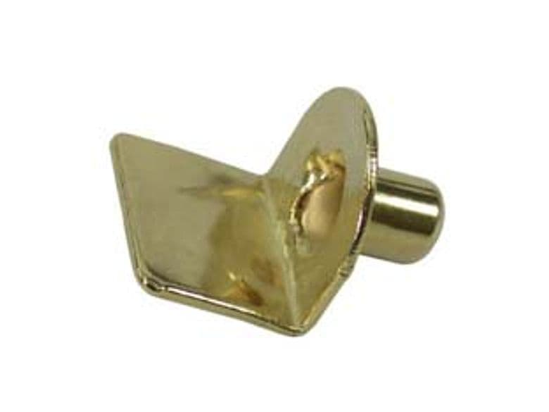 Mensolina a Bussola in Ottone Lucido Ø 7 mm 100 Pezzi - 2