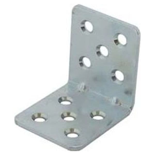 Piastra di Giunzione ad Angolo Pesante Larghezza 40 mm 45 MMX45X40 50 Pezzi