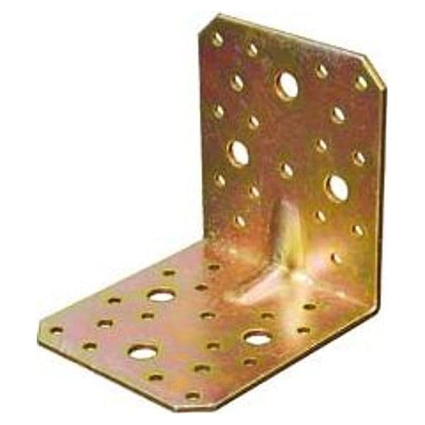 Piastra di Giunzione Piegata ad Angolo Pesante Larghezza 90 mm 100 20 Pezzi