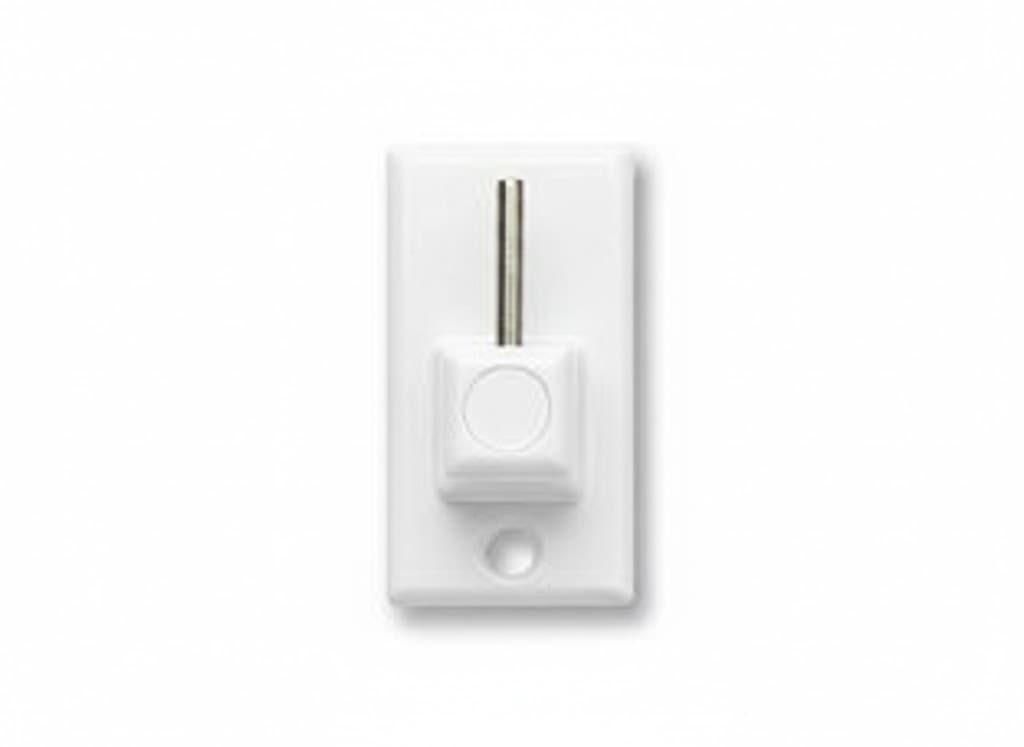 Gancio per Bris Metallo in Blister Verniciato Bianco, 32 MMX18 12 Blister - 2