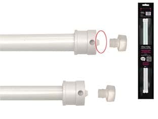 Coppia Astine Universali Brevettate Only One Bianche 25 cm 37 10 Blister - 2