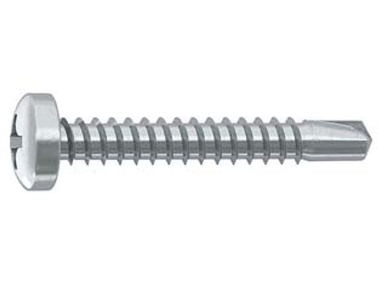 Vite Autoperforante Tc Cava PH in Acciaio Zincato Bianco Ø 4,8 Cod 439947 - 2