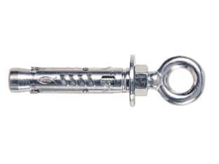 Tassello in Acciaio con Occhiolo Chiuso Tam Ø 6 mm Ma x 56 mm Foro 50 Pezzi - 2