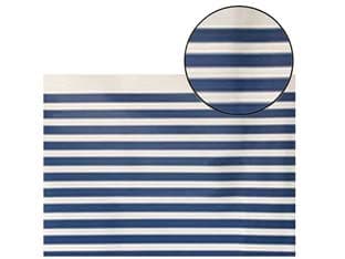 Tenda Doccia Peva Bianca Blu Striscia 240 CMX200 Aglaia - 2