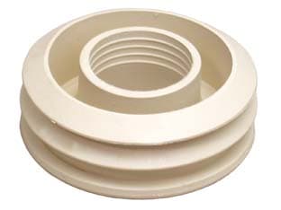 Morsetto WC in Gomma Bianca Ø 60 mm Esterno Ø 30 mm Interno 50 Pezzi - 2