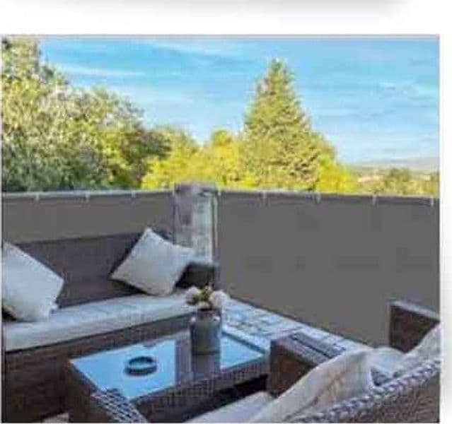 Frangivista in PVC Cm 90 x 300 Ideal Star Colore Grigio