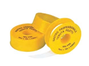 Nastro Teflon in Ptfe Professionale per Gas 19 15 mm m 0,2 mm 10 25 Pezzi - 2