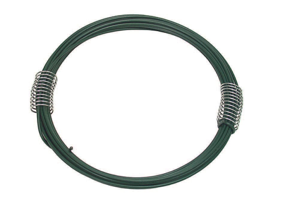 Filo Ferro Zincato e Plastificato Verde N° 8 Filo Ee ¸ 14 16 mm m 30 - 2
