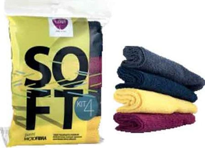 Kit Panni in Microfibra 4 Pezzi - 2