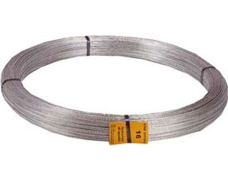 Filo Ferro Zincato in Matasse N° 8 Filo Ø 13 mm (96 m per Ogni Kg - 2