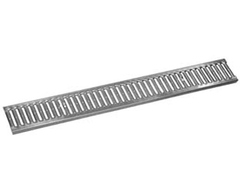 Griglia Zincata per Canaletta in Polipropilene da 100 CMX10 100 CMX10X1,3H - 2