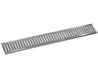 Griglia Zincata per Canaletta in Polipropilene da 100 CMX10 100 CMX10X1,3H - 2