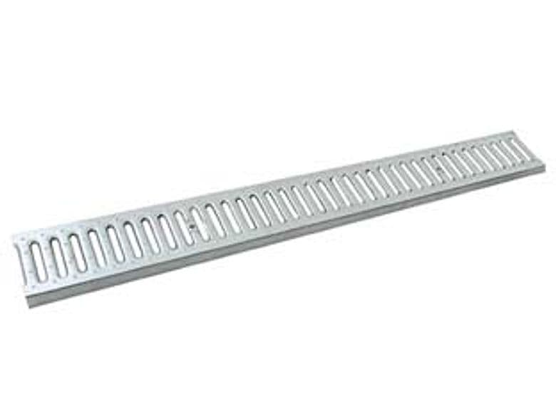 Griglia Zincata per Canaletta in Polipropilene da 100 CMX13 100 CMX13X2,1H - 2