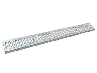 Griglia Zincata per Canaletta in Polipropilene da 100 CMX13 100 CMX13X2,1H - 2
