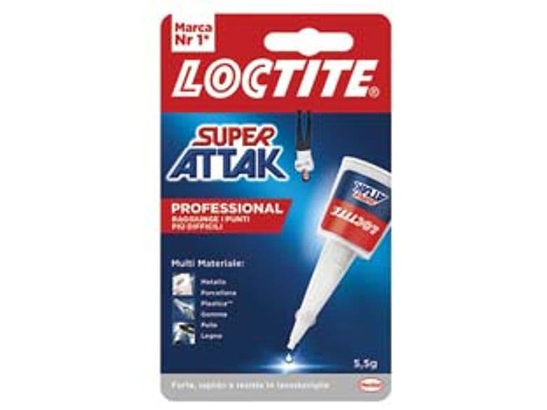 Super Attak Professional 5,5 g 5,5 Ggr Loctite 24 Blister - 2