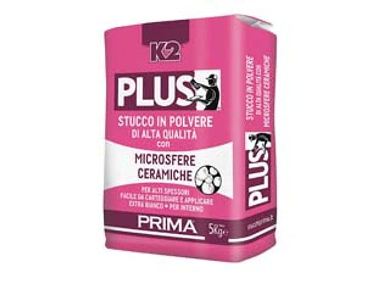 K2 Plus Stucco in Polvere con Microsfere in Sacco 5 kg K2 - 2