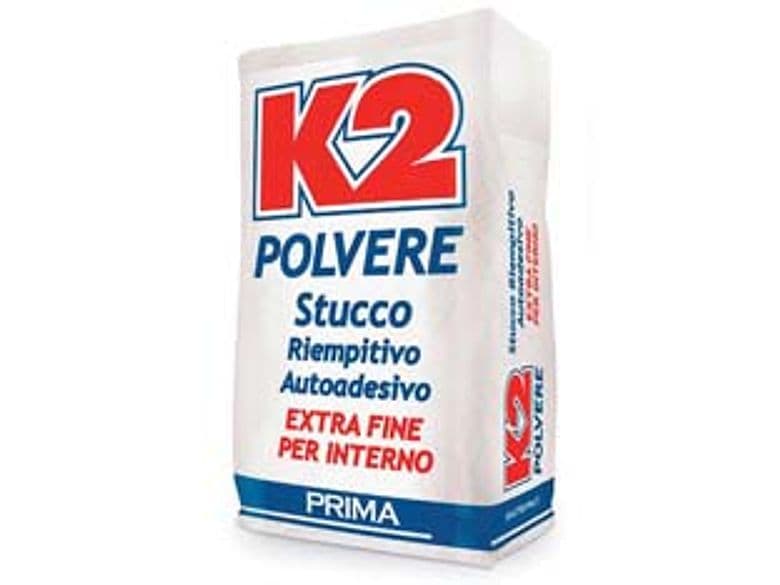 K2 Stucco in Polvere in Sacco 1 kg K2 24 Pezzi